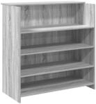 vidaXL Empfangstheke Grau Sonoma 100x50x103,5 cm Holzwerkstoff, Empfangstresen, Salon