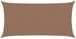 vidaXL Sonnensegel Taupe 2 x 6 m HDPE, Garten & Terrasse, moderner Sonnensegel,