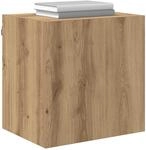vidaXL TV-Wandschrank Artisan-Eiche 40,5x30x40cm Holzwerkstoff, Moderner...