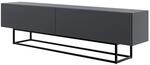 Selsey TV Schrank Board Sideboard Fernsehtisch Fernsehschrank 175 cm Schwarze...