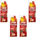 Versele-Laga Prestige Sticks Kanarien rote Fr&uuml;chte & Minze | 4er Pack | 4 x 60 g 