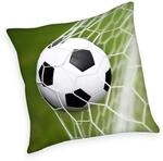 Herding Dekokissen, Fu&szlig;ball Wendemotiv, 40 x 40 cm, Polyester, Mehrfarbig
