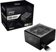 ASRock PRO Series PRO-650G PSU 650W 80Plus Gold ATX3.1 Ready 120mm Low-Noise...