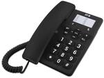 SPC ORIGINAL - Tisch-/Wandtelefon mit gro&szlig;en Tasten, Schwarz | Gro&szlig;e Tasten,
