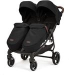 Venus Max Doppelkinderwagen - geeignet von Geburt bis 15 kg (ca. 3 Jahre), kompakter,