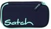 Satch Schlamperbox Ocean Mint - Blau | Extra gro&szlig; mit Trennfach,