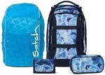 Satch Pack Streetwalk Edition Schulrucksack Set 4tlg. inkl. Schlamperbox, Geldb&ouml;rse