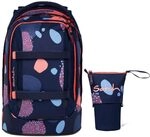 Satch Pack Schulrucksack Set 2tlg. inkl. Pencil Slider (Coral Reef)