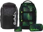 Satch Pack Streetwalk Edition Schulrucksack Set 4tlg. inkl. Schlamperbox, Geldb&ouml;rse