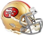 Riddell Mini Football Helm - NFL San Francisco 49ers 1964-95