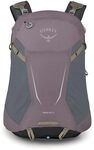 Osprey Hikelite Unisex-Wanderrucksack, 18L, Graphite Purple | Tagesrucksack,