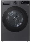 LG RT90X7B Trockner (B, 9 kg) mit W&auml;rmepumpentechnologie (LED-Display,