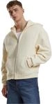 Urban Classics Damen Tb7284-fluffy Zip Hoody Sweatshirt, Whitesand, XS EU