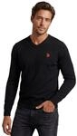 U.S. POLO ASSN. Herren Pullover (S-3XL) Classic Fit V-Neck Langarm Casual...