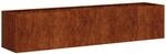 vidaXL Pflanzk&uuml;bel Rostig 200x40x40 cm Wetterfester Stahl, Pflanzschale,