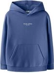 Name IT Jungen Nkmbrody Ls Nreg Sweat Wh Bru Noos, Delft, 122-128 EU