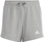 adidas Unisex Kinder Essentials Big Logo Cotton Tee, MEDIUM GREY HEATHER/white,...