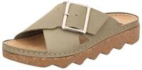 Rohde Damen Pantolette aus Nubukleder mit Plateausohle Alassio 6220, Gr&ouml;&szlig;e:37...
