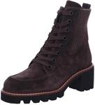 Paul Green 8269-01 Schn&uuml;rstiefel Leder & Textil Damen in braun - Gr. 38,5