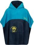 Trollkids Kids Kvalvika Surf Poncho 98, Vivid Blue