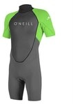 O'Neill Neoprenanzug Reactor-2 2mm Back Zip S/S Spring Graph/Dayglo S