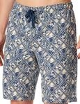 Schiesser Herren Schlafhose kurz Bermuda - Mix + Relax - Organic Cotton