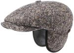 Stetson Hatteras Donegal Earflaps Cap M&uuml;tze Herren Tweed-Wollcap Herbst Winter