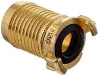 Geka 40107SB Schlauchst&uuml;ck 1 1/2 Zoll 38 mm MS, Gold, 18 x 8 x 13 cm