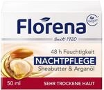 Florena Nachtcreme Sheabutter, 1er Pack (1 x 50 ml)
