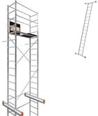 ALTEC AluCombine 3.0-500 | 5m | Alu Standger&uuml;st mit Traverse und Wandanker 