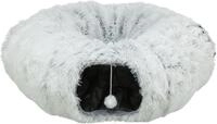 Trixie Katzentunnel Harvey, individuell verstellbar &oslash; 25 &times; 160 cm, grau, Donut
