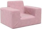 vidaXL Kindersofa Rosa Weich Pl&uuml;sch, Minisofa, Minicouch, Kindercouch,...