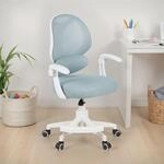 IDIMEX Schreibtischstuhl ISLA mit Fu&szlig;st&uuml;tze, Gr&uuml;n &ndash; ergonomischer
