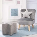 roba Kindersitzgarnitur &bdquo;Lil Sofa&rdquo; inkl. Kindersessel, Sternhocker,...