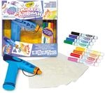 CRAYOLA Marker Airbrush - Kreative Airbrush f&uuml;r Kinder mit 8 abwaschbaren