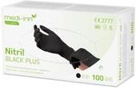 Medi-Inn+ Nitril black plus Einweghandschuhe Gr&ouml;&szlig;e XL | 100 St&uuml;ck 