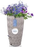 YourCasa Regentonne 240 Liter [Seabreeze] Regenfass Frostsicher aus Kunststoff...