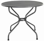 MWH Das Original FTST90041A Esstisch, Royal Verso, grau