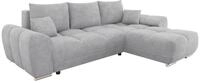 Mirjan24 Ecksofa Lonkor, Eckcouch mit Schlaffunktion Bettkasten L-Form,...