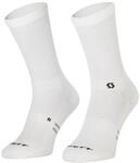 Scott Performance Light Crew Fahrradsocken wei&szlig; 2026: Gr&ouml;&szlig;e: (L) 42-44