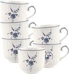 Villeroy & Boch Vieux Luxembourg Cappuccinotassen 6er Set, 240 ml,...