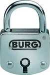 Burg W&auml;chter Vorhangschloss 393 6,5 x 26 x 21,5 mm ohne Deckel verzinkt