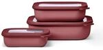 Mepal Multischale Cirqula Rectangular 3-teiliges Set - Mikrowellen Geschir -...