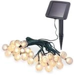 Esotec Solar Lichterkette Bubble Balls, 6m, 30 LEDs, warmwei&szlig;, Zuleitung 2m,...