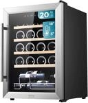 Cecotec Getr&auml;nkek&uuml;hlschrank 24 Flaschen Bolero GrandSommelier 2050 Inox Compressor.