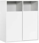 mokebo&reg; W&auml;scheschrank in Wei&szlig; 'Der W&auml;scheh&uuml;ter', W&auml;schesortierer mit 2