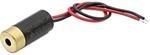 Laserfuchs Kreuzlaser, rot, 650nm, 45&deg;, 3-12V, &Oslash;10x22 mm, Laserklasse...