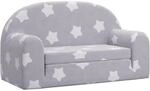 vidaXL Kinder Schlafsofa 2-Sitzer, 2-in-1 Kindersofa mit Schlaffunktion,...