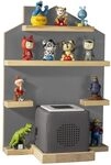 Haushalt International HI Kinder-Regal Haus kompatibel zu Tonie-Box/Toniebox und
