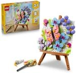 LEGO Creator 3-in-1-Set Deko-Blumengem&auml;lde - 3D Modellbau - 3 Bauoptionen: Gem&auml;lde,